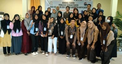 Kantor Bahasa Provinsi Lampung menggelar Bengkel Teater bagi Siswa SMA dan SMK di Waykanan